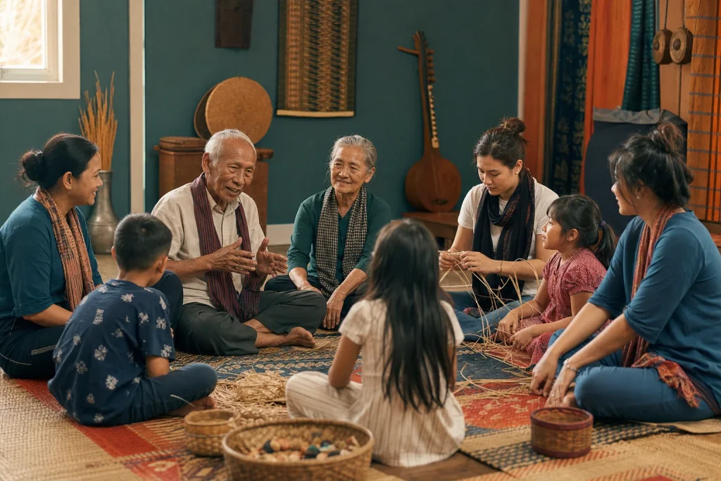 Intergenerational cultural storytelling