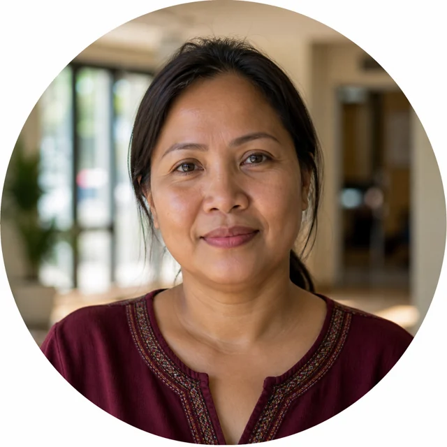 Representative portrait of a community parent